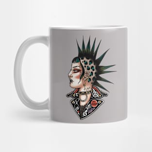 Punk Rock Girl Mug